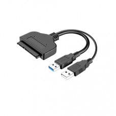 SATA3.0 to 2 in Series USB 3.0 External Hard Disk Data Cable - View 1