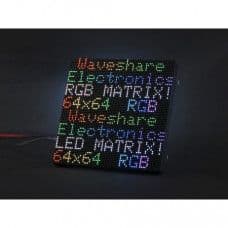 Waveshare RGB Full-Color LED Matrix Panel, 2.5mm Pitch, 6464 Pixels, Adjustable Brightness - View 1