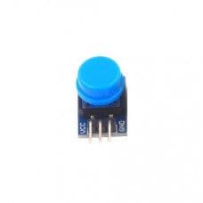Blue Electronic Building Blocks Big Key Button Module High Level Output - View 1