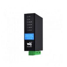 Waveshare RS232 RS485 to RJ45 Ethernet Serial Server, RS232 And RS485 Dual Channels Independent Operation, Dual Ethernet Ports, common netowrk port - View 1