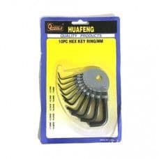 10 in 1 Metric Combination Hexagonal Key Allen Wrench (1.5mm 2mm 2.5mm 3mm 3.5mm 4mm 5mm 6mm 8mm 10mm) - View 1