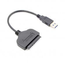 SATA (7+15PIN) to USB3.0 External Hard Disk Data Cable - View 1