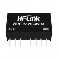 5V to 12V 3W 250mA DC to DC Isolation Voltage 1500VDC Power Module Converter WRB0512S-3WR3 - View 1