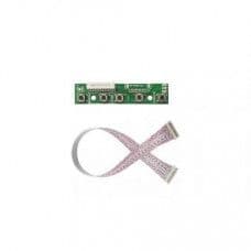 7 - Inch LCD Control Button Board Compatible With 10 Pin Ribbon Cable - View 1