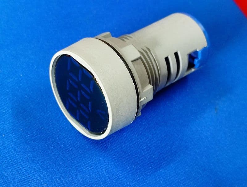 BLUE AC 50-500V AC 22mm AD101-22VM digital voltmeter Indicator with Big Digital Tube ETA2168 - View 1