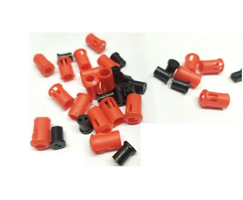 SE229 RED 5mm LED Holder Plastic Clip Cover ET8812 - View 1