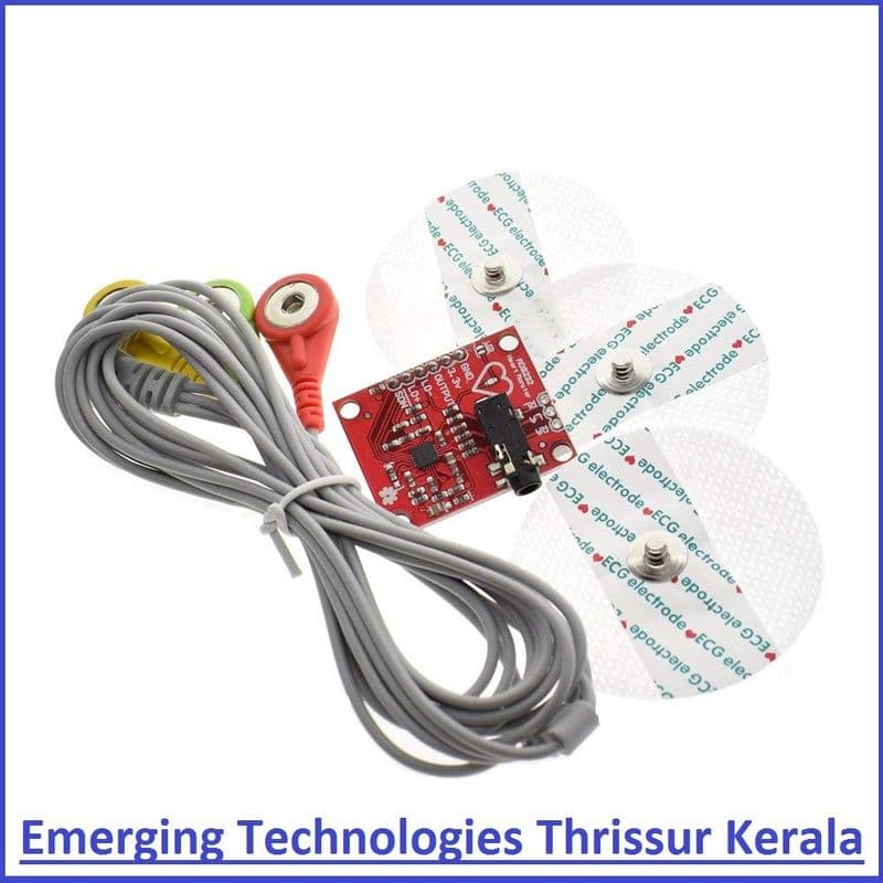 AD8232 Ecg sensor module measurement pulse heart ET5150 - View 1