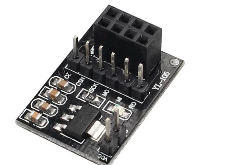 NRF24L01 Wireless adapter Module 3.3V Socket plate Board ET5440 - View 1