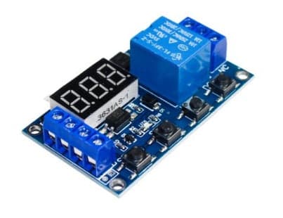 TIMER 6-30V 1-Channel Power Relay Module with Adjustable Timing Cycle 12V 1CH ET5525 - View 1