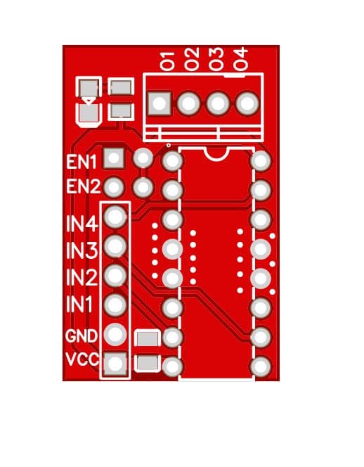 L293D MODULE PCB 5V ET5680 - View 1