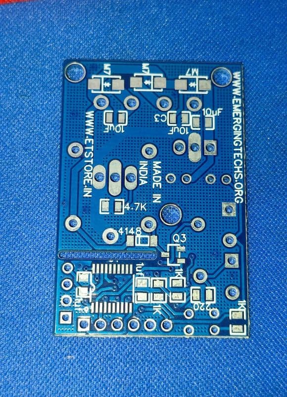 PCB FOR SOLDERING PRACTICE ETD10990 - View 2