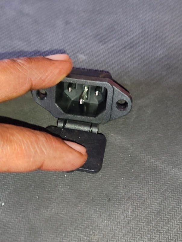 ICE SCREW MOUNT MALE CONNECTER WITH SPRING PLASTIC AC CONNECTORS ETD11029 - View 3