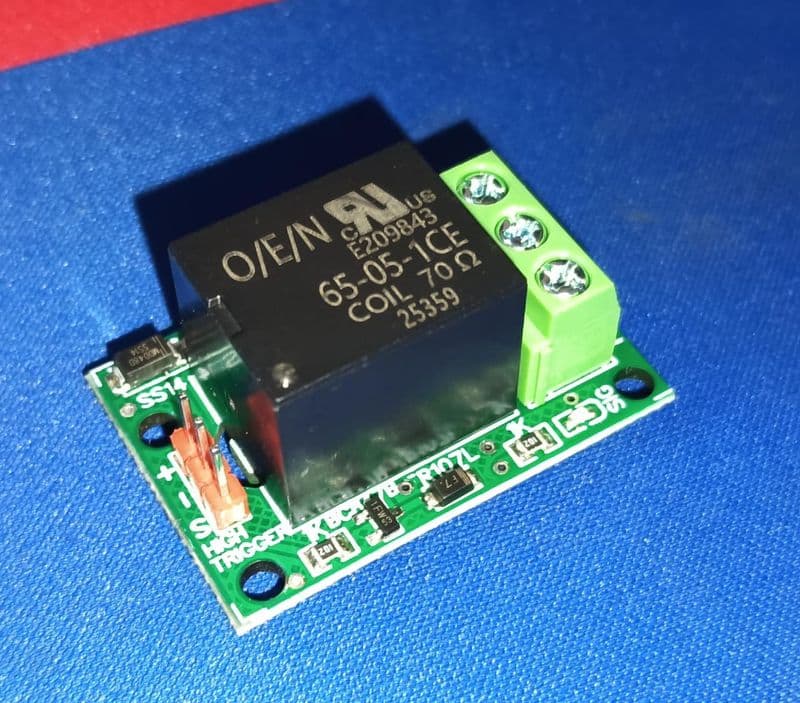 5V 1 Channel OEN Relay Module with input protection and ESD suppression 1CH ETD11302 - View 3