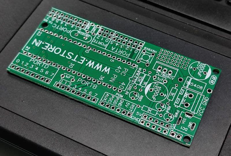 PCB FOR 40 PIN PIC DEVELOPMENT BOARD ET9676 - View 1