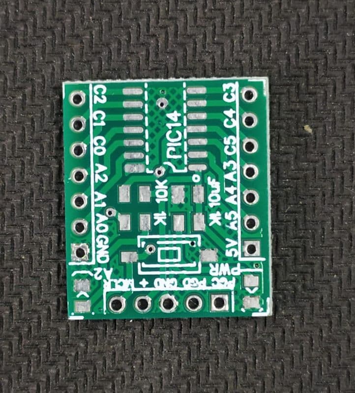 PCB FOR 14 PIN PIC SMD DEVELOPMENT BOARD 5V ET9691 - View 1