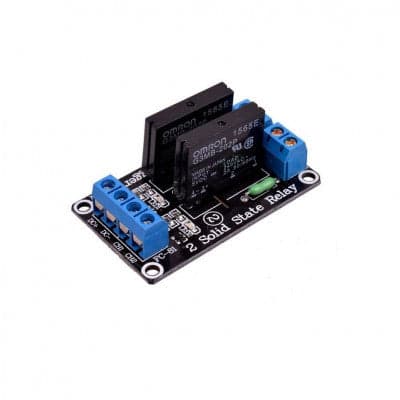 2 Channel 5V SSR G3MB-202P Solid State Relay Module 2CH ET7348 - View 1