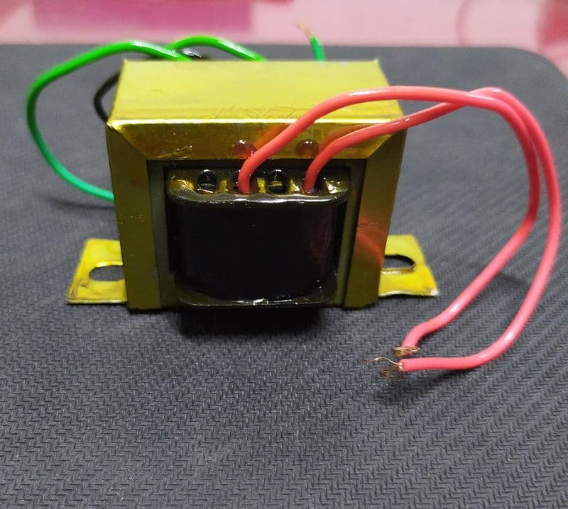 6V 0.5A 6 0 6 TRANSFORMER CENTER TAP 500mA ET7440 - View 1
