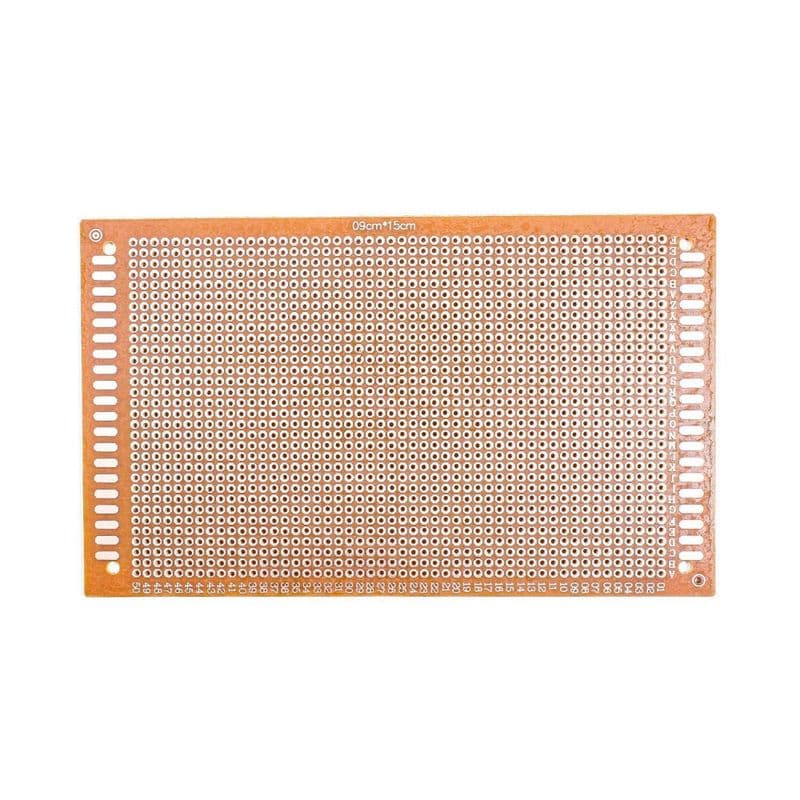 9x15cm Universal PCB Prototype Single Sided Circuit Board Point to Point - View 2