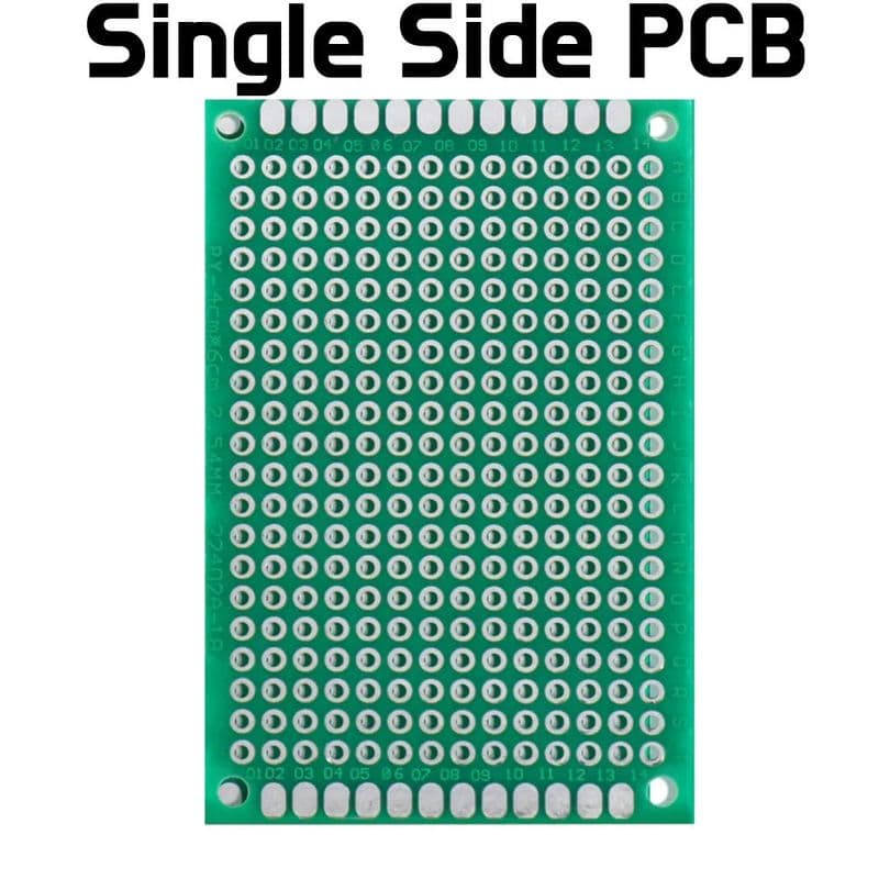4x6cm Single Sided Universal PCB Prototype Board 2.54mm Pitch - View 3