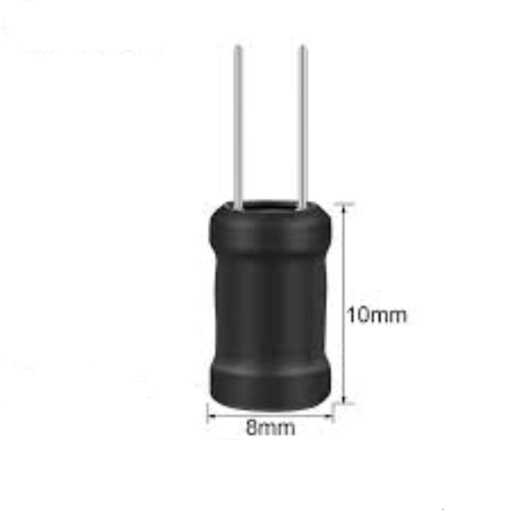 1MH I-Shaped Magnetic Core Inductor 8x10 mm - View 3