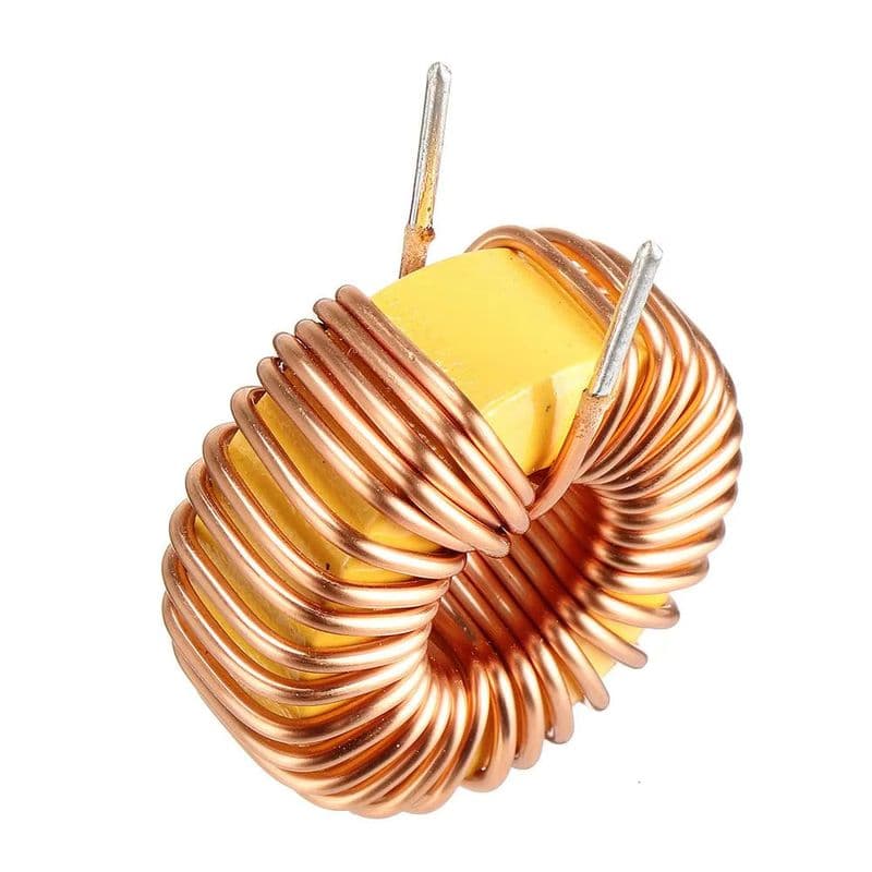 100uH 3A High Current Toroidal Inductor DIP - View 1
