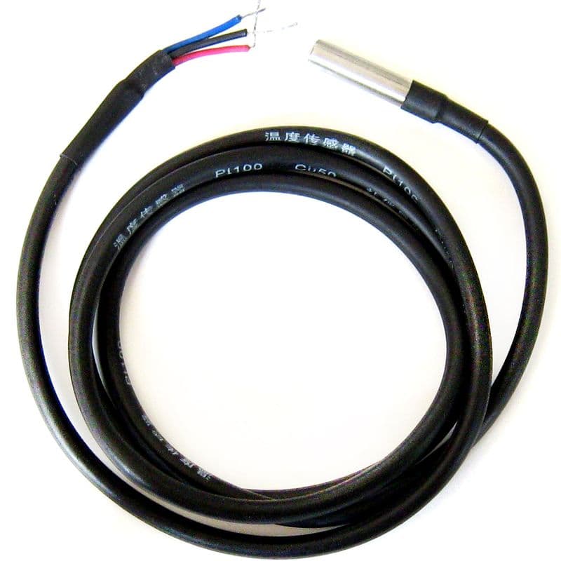 DS18B20 Waterproof Digital Temperature Sensor Thermal Probe Sensor (1m) - View 3