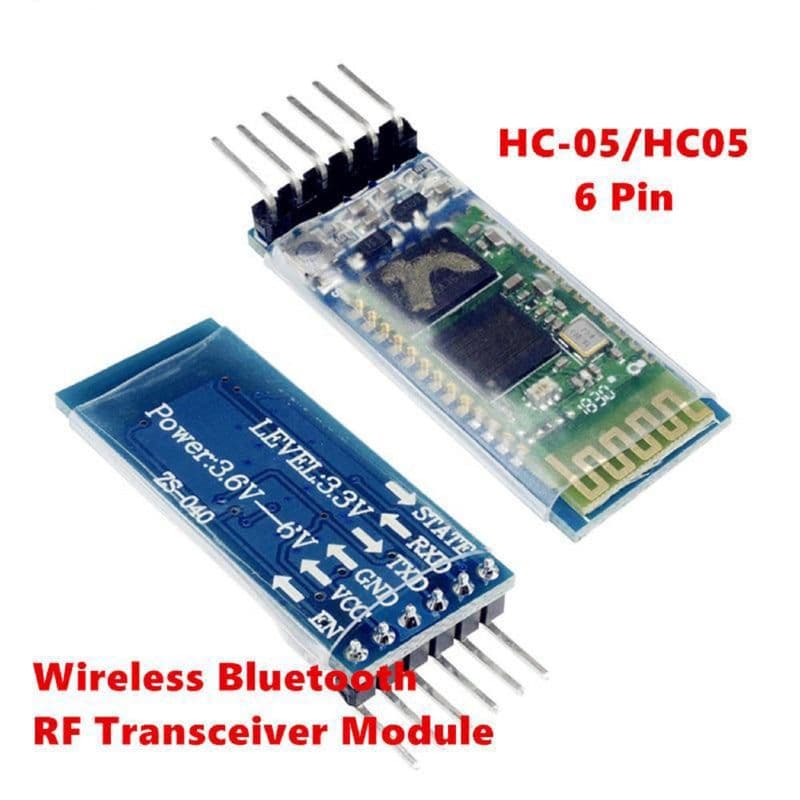 TTL HC05 O/P Bluetooth Module (Master + Slave) Compatiable Economical Version with Button - View 3