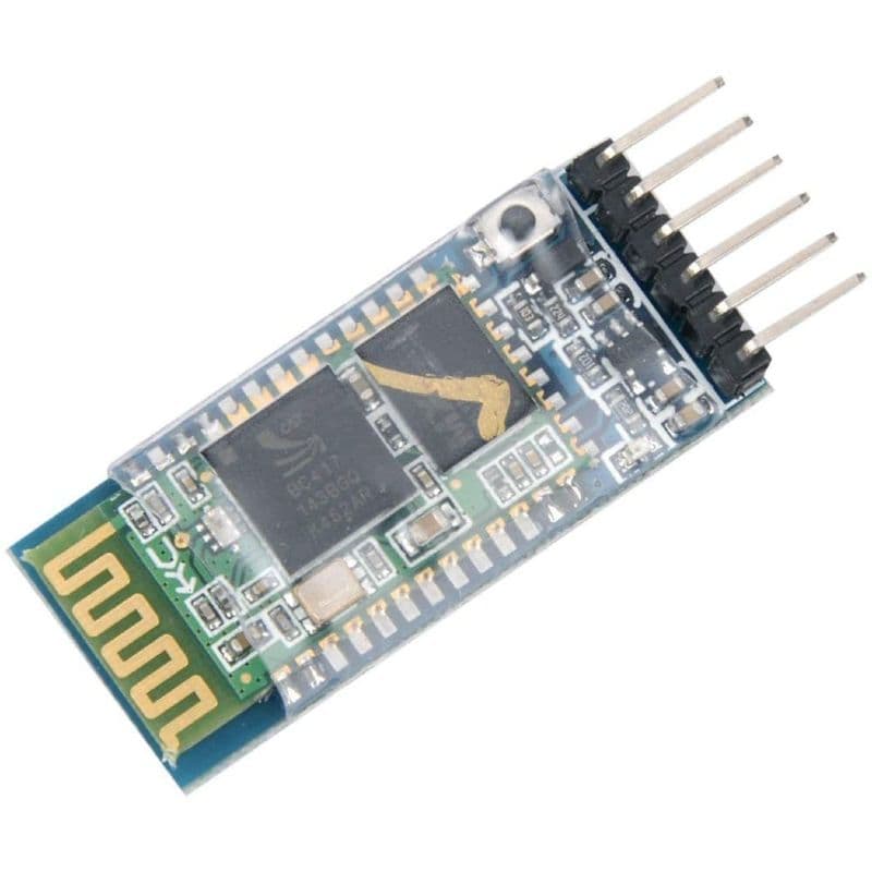 TTL HC05 O/P Bluetooth Module (Master + Slave) Original IC with Button - View 2