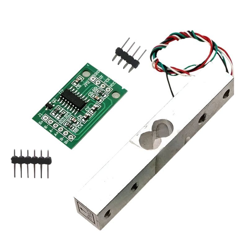 5kg Load Cell Weight Sensor with HX711 ADC Converter - View 1