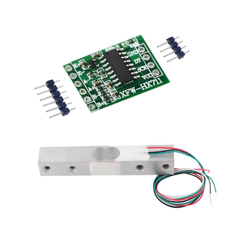 5kg Load Cell Weight Sensor with HX711 ADC Converter - View 2