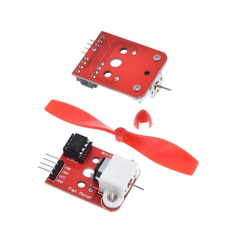 L9110 Fan Module Fire Fighting Robot for Arduino - View 1