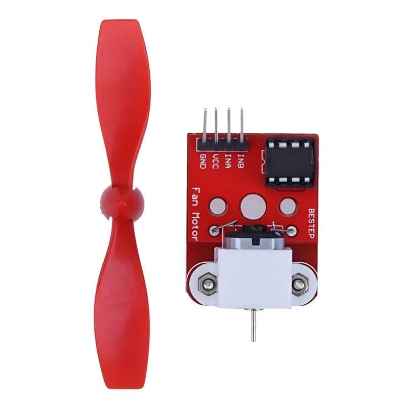 L9110 Fan Module Fire Fighting Robot for Arduino - View 2