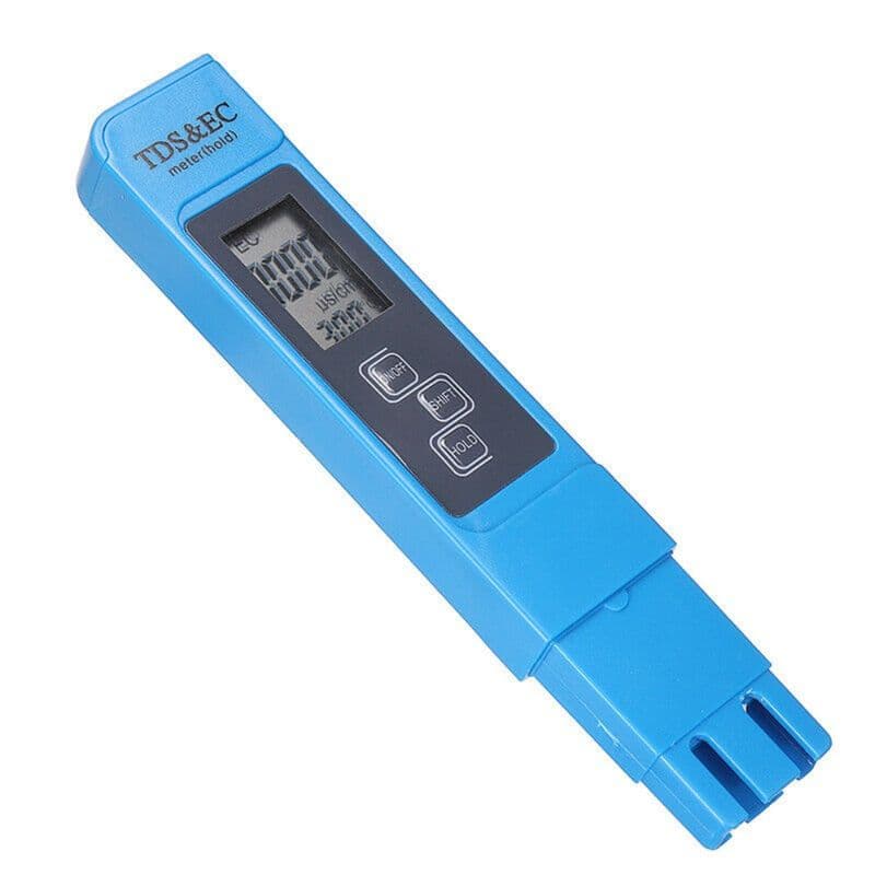 Blue TDS and EC Digital LCD Meter Conductivity Tester - View 1