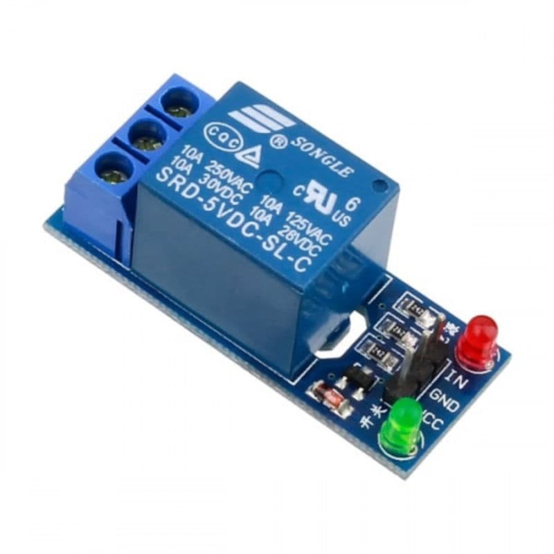 12V 1 Channel Relay Module Low level Trigger without Optocoupler - View 2