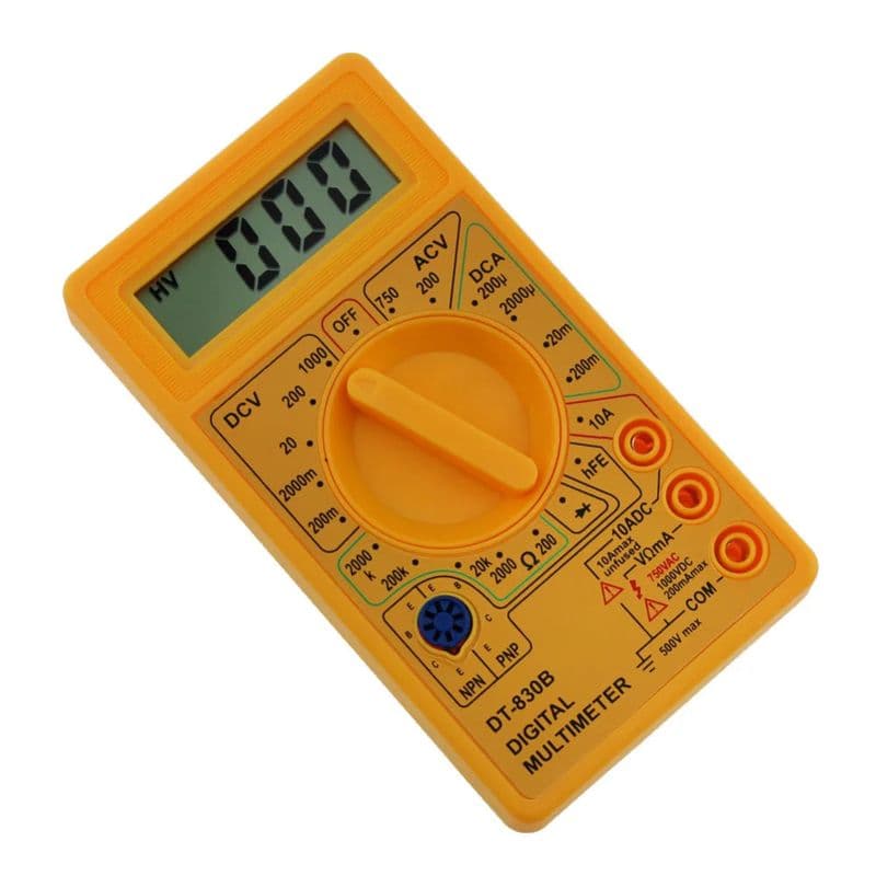 DT830B Digital Multimeter LCD Voltmeter Ammeter Ohm Tester - View 1