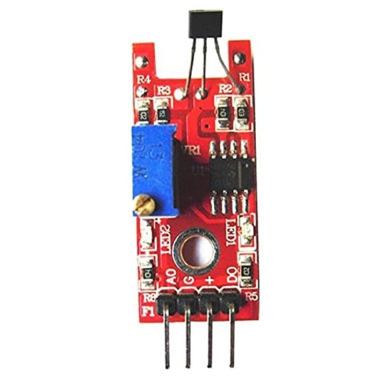 Metal touch sensor module - View 2