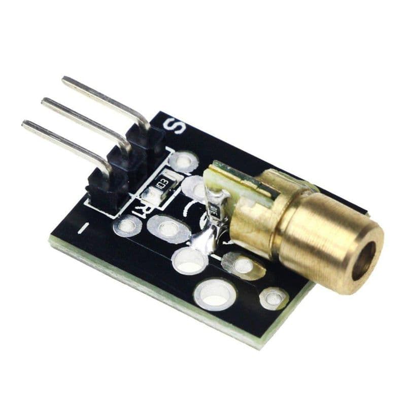 Laser Sensor Module 650nm 6mm 5V 5mW Red Laser - View 1