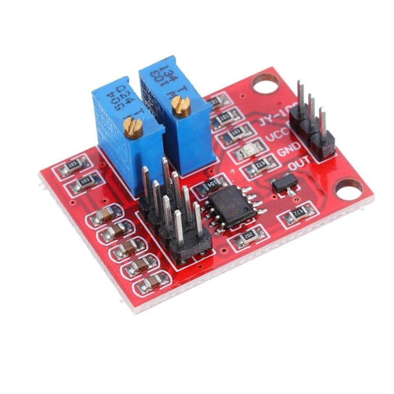 New NE555 Pulse Module LM358 Duty Cycle Frequency Adjustable Module Square - View 1