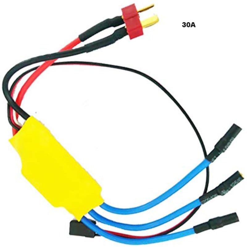 Standard BLDC ESC Electronic Speed Controller with Connector 20A, 30A - View 3