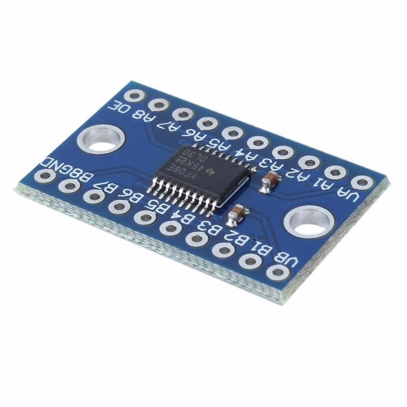 TXS0108E High Speed Full Duplex 8 Channel Logic Level Converter - View 2