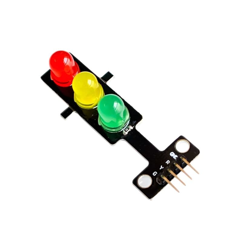 LED Traffic Lights Signal Module / Digital Signal Output Traffic Light Module - View 3