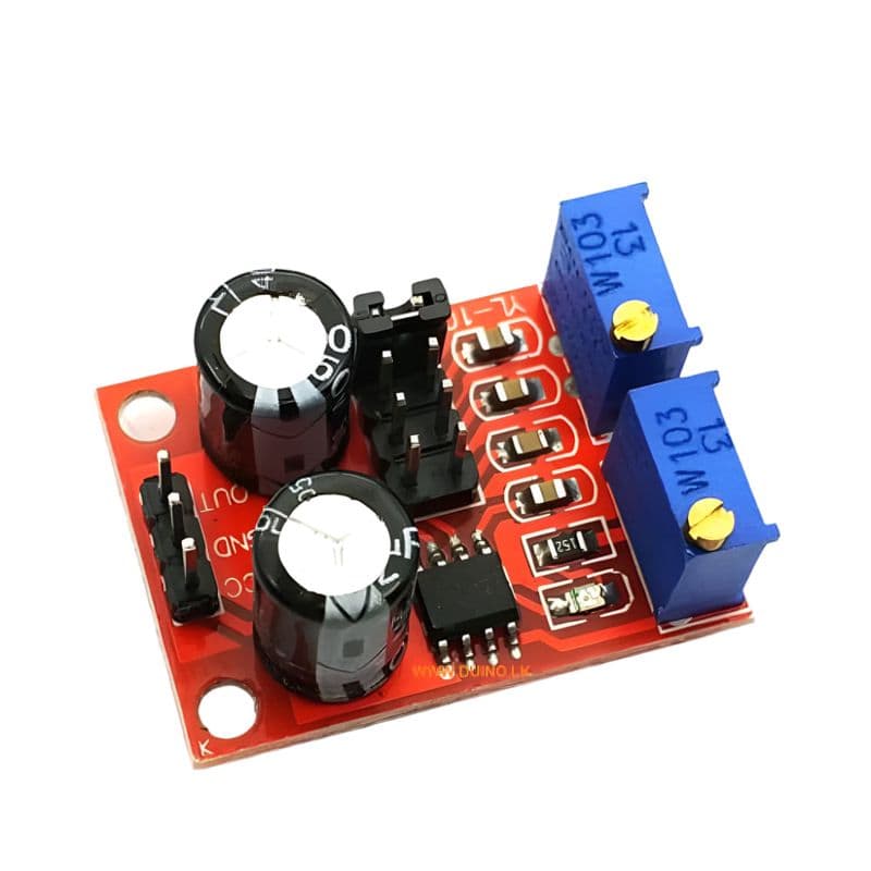 NE555 Pulse Frequency Duty Cycle Adjustable Module Square Wave Signal Generator - View 1