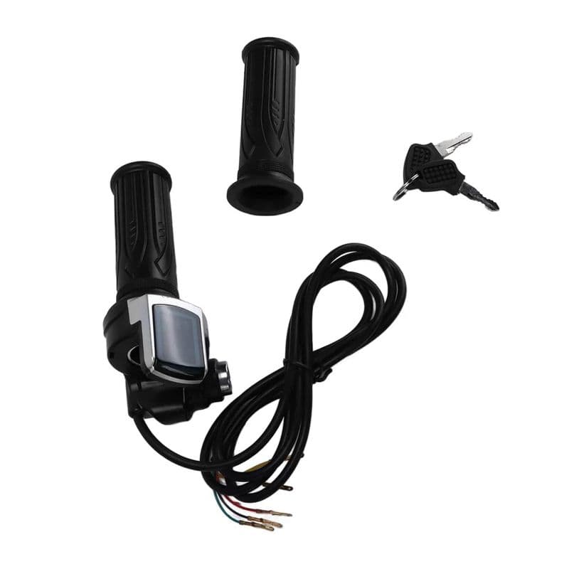 Waterproof Electric Twist Throttle with LED Display for E-Scooter - View 1