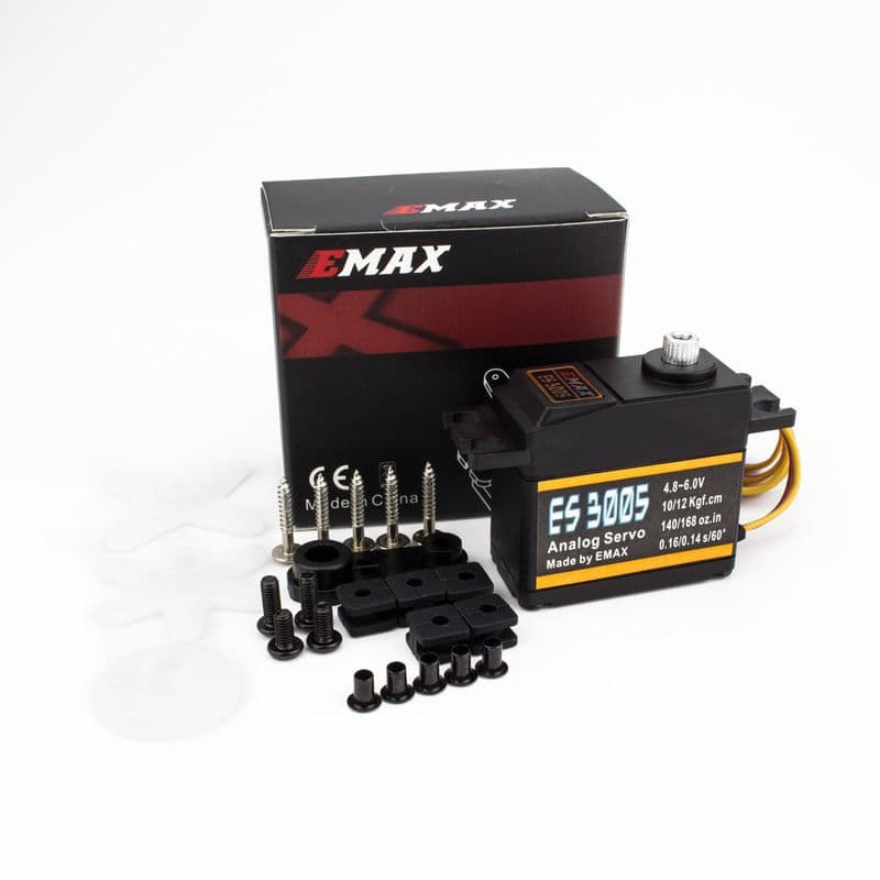 Emax ES3001 37g Plastic Analog Servo For RC Model - View 1