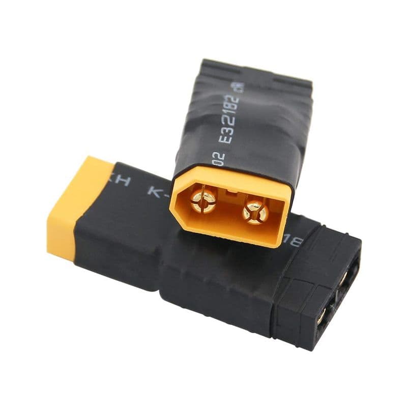 RC XT60 Male to TRAXXAS Female Conversion Adapter - View 1