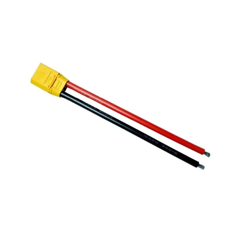SafeConnect XT60 Male with 14AWG Silicon Wire 10cm - View 3