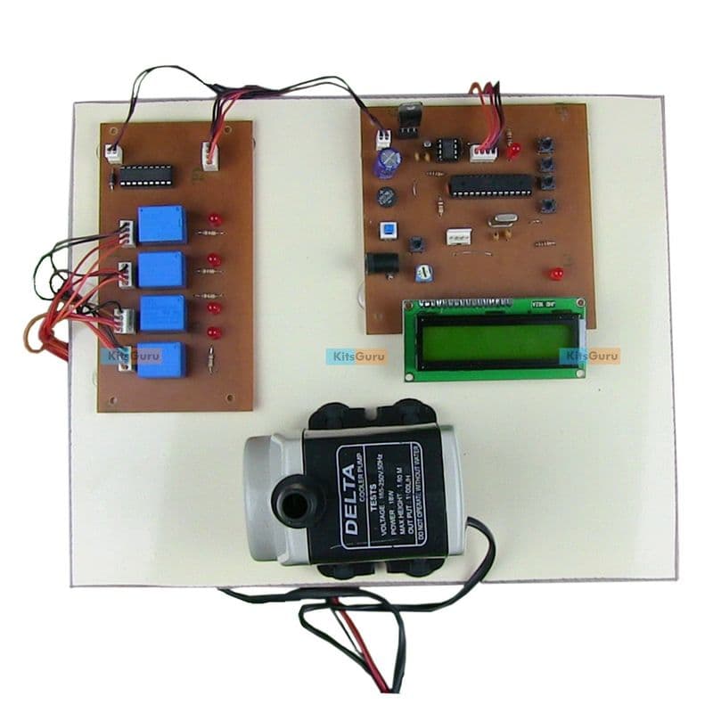 RTC based water pump controller - View 1