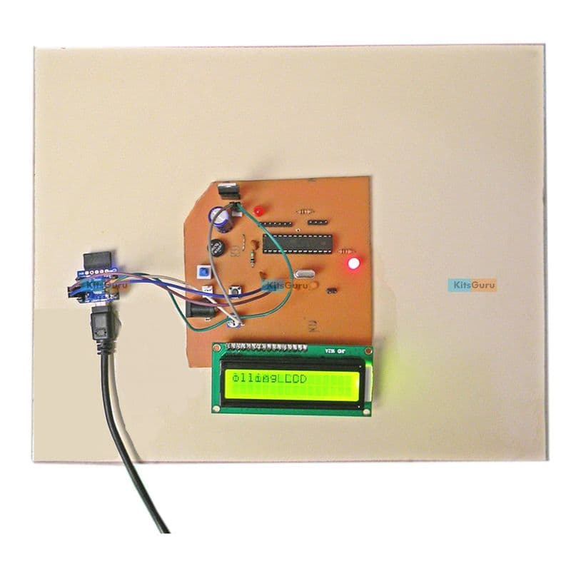 Scrolling message display - View 1