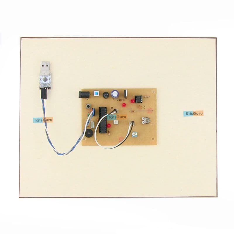PC based two Channel Oscilloscope - View 1