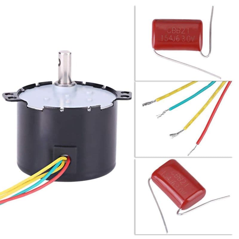 AC220V 6W 5 RPM 50KTYZ Permanent Magnet Synchronous Motor - View 2